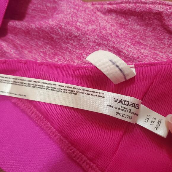 Free People FP Movement Just Breathe Sports Bra Women's Size Small Hibiscus Pink - Picture 8 of 13